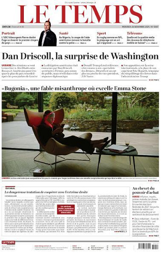 Le Temps - 26 Novembre 2025
