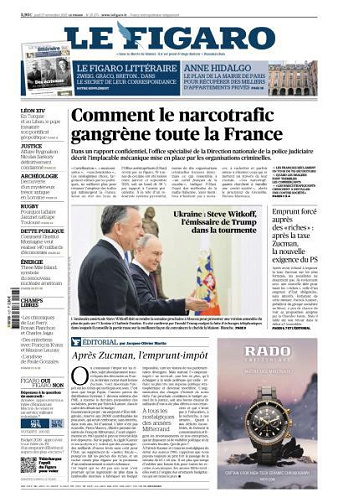 Le Figaro du Jeudi 27 Novembre 2025