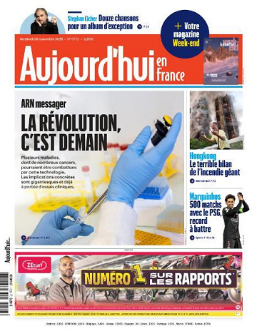 Aujourd’hui en France - 28 Novembre 2025