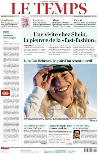 Le Temps - 28 Novembre 2025