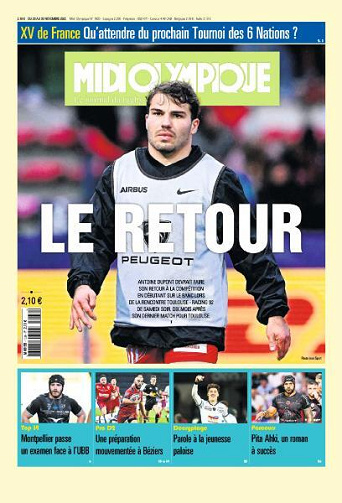 Midi Olympique Vert - 28 Novembre 2025