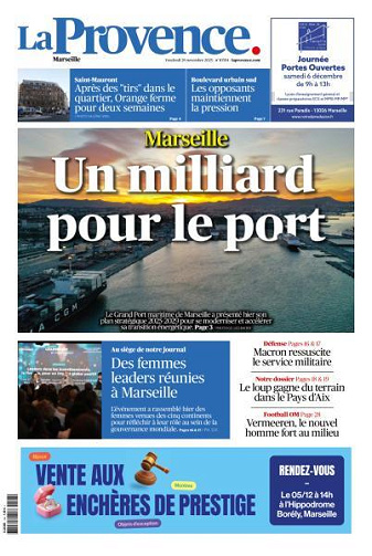 La Provence - 28 Novembre 2025