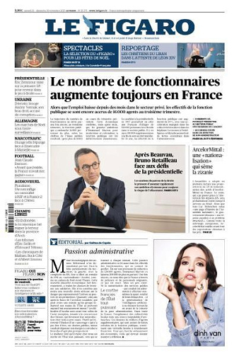 Le Figaro du Samedi 29 et Dimanche 30 Novembre 2025