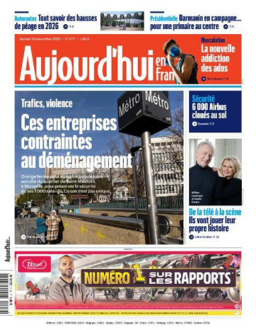 Aujourd’hui en France - 29 Novembre 2025