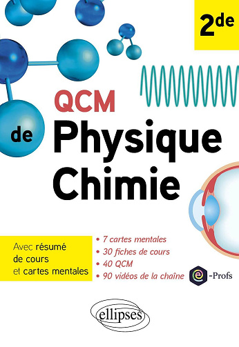 QCM Physique Chimie 2de - Bruno Barrier (2025)