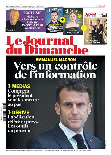 Le Journal du Dimanche - 30 Novembre 2025