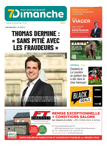 Pack Journaux Belges Du Dimanche 30 Novembre 2025