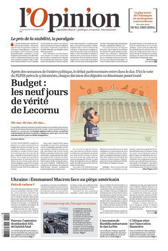 L’Opinion - 1er Décembre 2025