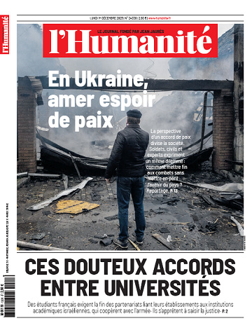 L’Humanite - 1er Décembre 2025