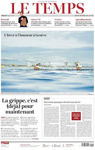 Le Temps - 2 Décembre 2025