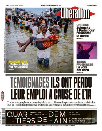 Libération du Mardi 2 Décembre 2025