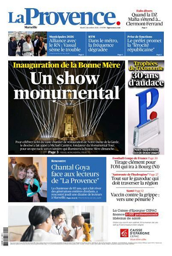 La Provence - 2 Décembre 2025