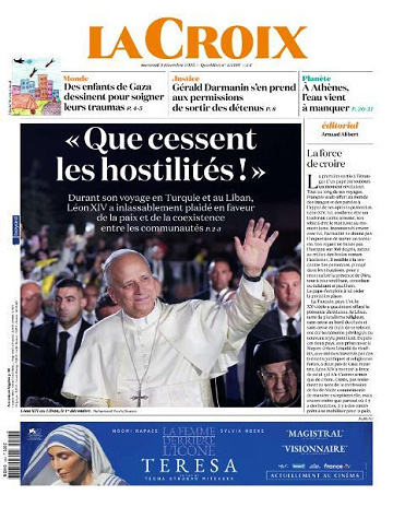 La Croix - 3 Décembre 2025