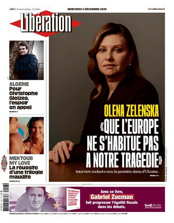 Libération du Mercredi 3 Décembre 2025