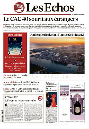 Les Echos - 4 Décembre 2025