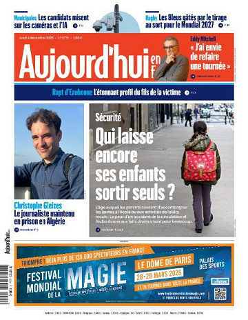 Aujourd’hui en France - 4 Décembre 2025