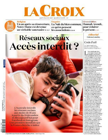 La Croix - 4 Décembre 2025