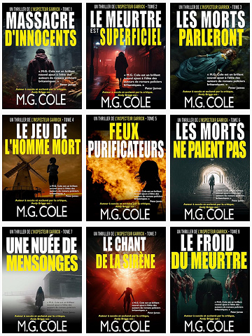 Un thriller de l'inspecteur Garrick (Tomes 01 à 09) - M.G. Cole (2025)