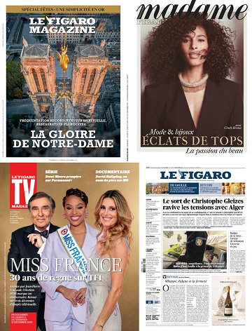 Pack Le Figaro et ses 3 suppléments - 5 Décembre 2025