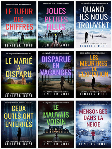 Les Enquêtes de Victoria Heslin (Tomes 01 à 10) - Jenifer Ruff (2025)