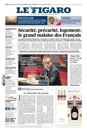 Le Figaro du Samedi 6 et Dimanche 7 Décembre 2025