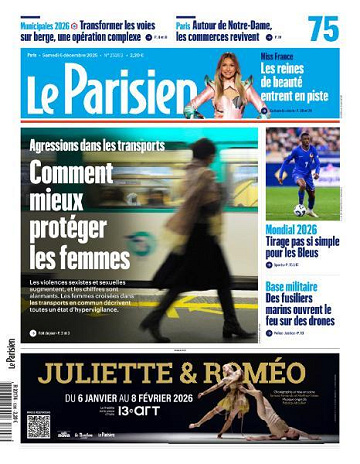 Le Parisien - 6 Décembre 2025