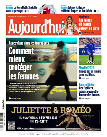 Aujourd’hui en France - 6 Décembre 2025