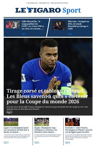 Le Figaro Sport - 6 Décembre 2025