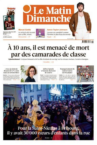 Le Matin Dimanche - 7 Décembre 2025