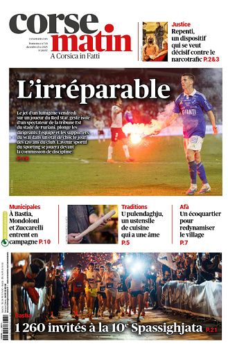 Corse Matin - 7 Décembre 2025
