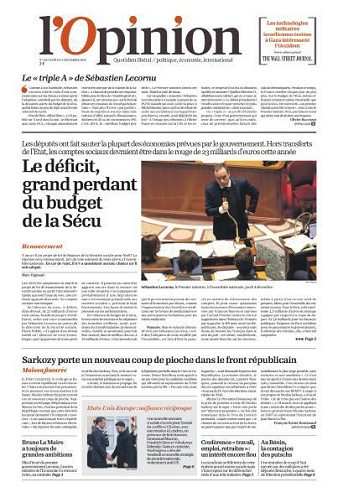 L’Opinion - 8 Décembre 2025