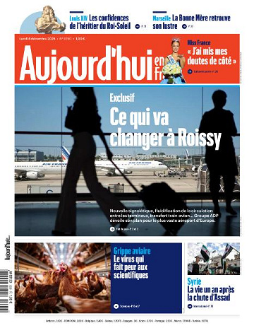 Aujourd’hui en France - 8 Décembre 2025
