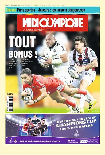 Midi Olympique Rouge - 8 Décembre 2025