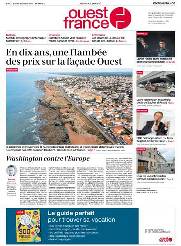 Ouest-France Édition France - 8 Décembre 2025