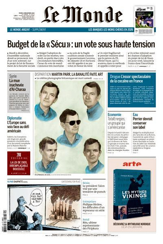 Le Monde du Mardi 9 Décembre 2025