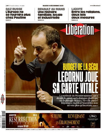 Libération du Mardi 9 Décembre 2025