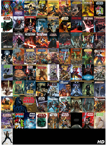 Star Wars [HD] : 487+17 BD Comics Pdf Blu-Ray Giga Pack 2024