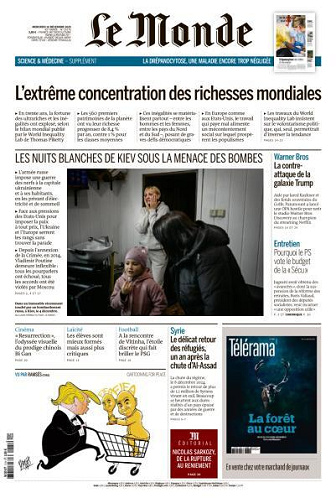 Le Monde du Mercredi 10 Décembre 2025