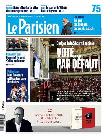 Le Parisien - 10 Décembre 2025