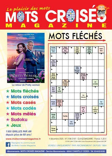 Mots Croisés Magazine - 4 Décembre 2025