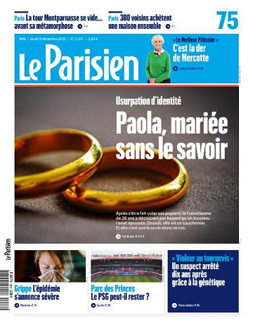 Le Parisien - 11 Décembre 2025