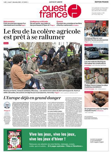 Ouest-France Édition France - 11 Décembre 2025