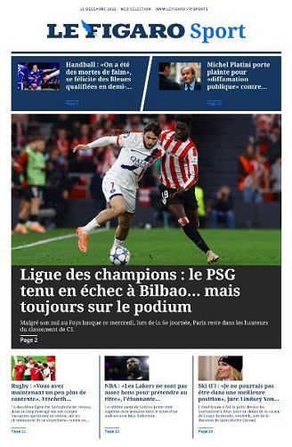 Le Figaro Sport - 11 Décembre 2025