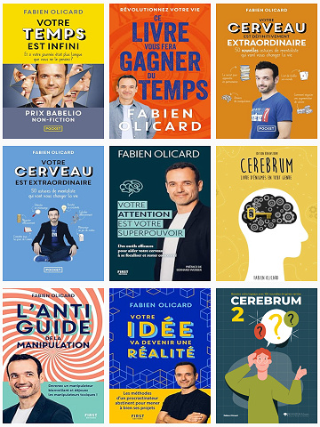 Fabien Olicard - Pack 11 livres