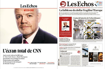 Pack Les Echos + Les Echos Week-end - 12 Décembre 2025