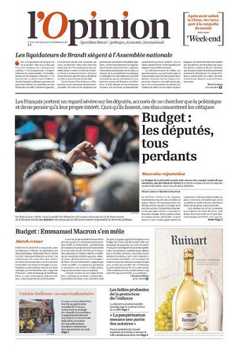 L’Opinion - 12-13 Décembre 2025