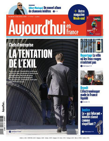 Aujourd’hui en France - 12 Décembre 2025