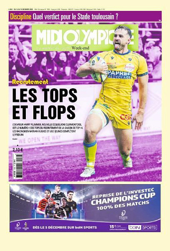 Midi Olympique Vert - 12 Décembre 2025