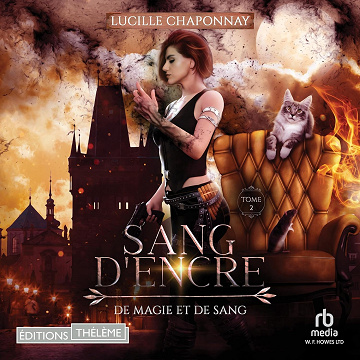 Sang d'encre: De Magie et de sang T2 - Lucille Chaponnay (2025)