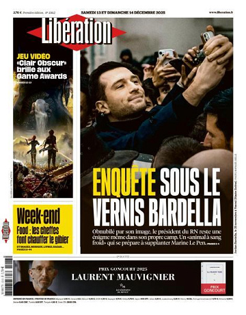 Libération du Samedi 13 et Dimanche 14 Décembre 2025